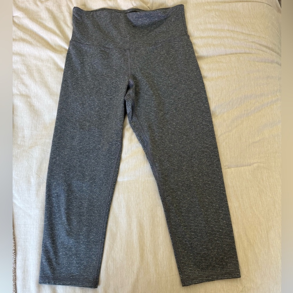 Gray Kids Stretch Leggings